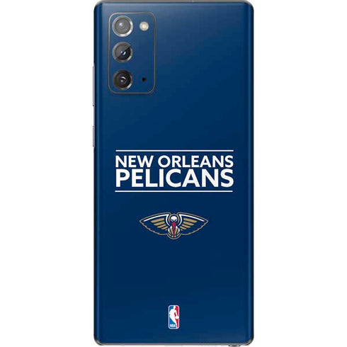 NBA New Orleans Pelicans Standard - Blue Galaxy Note20 5G Skin